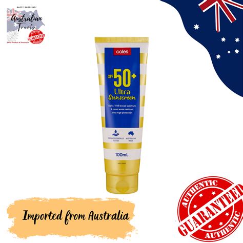 coles spf 50 sunscreen.